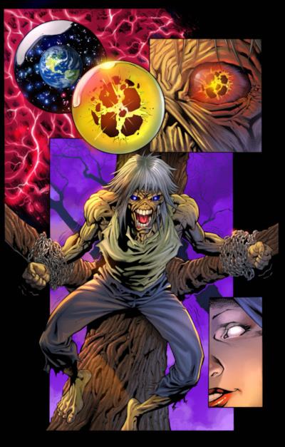 La ricerca dell'anima di Eddie nel fumetto a lui dedicato.