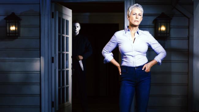 Jamie Lee Curtis Jamie Lee Curtis e Michael Myers