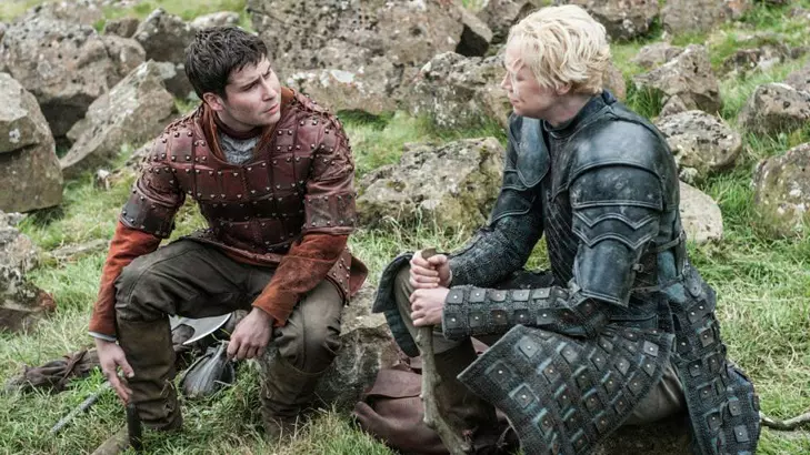 Pod e Brienne nella quinta stagione di Game of Thrones