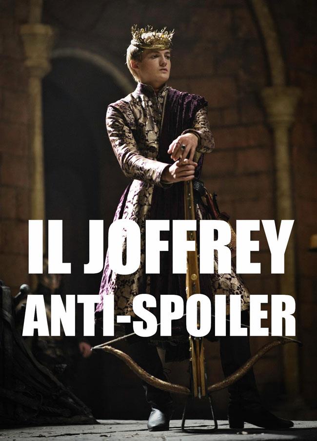 Joffrey anti spoiler stagione 5