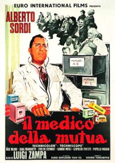 La locandina de Il medico della mutua