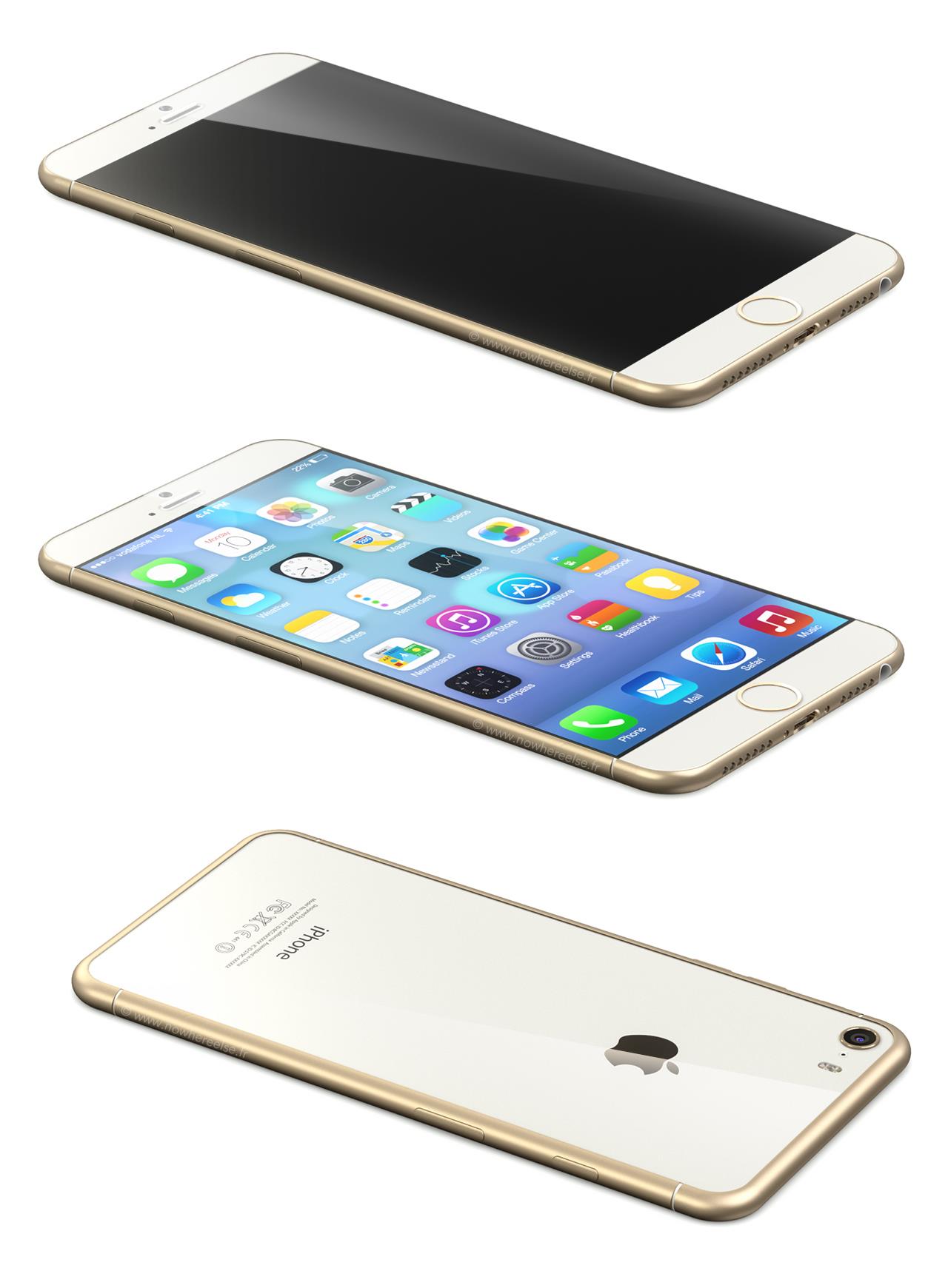 concept di iPhone 6 bianco