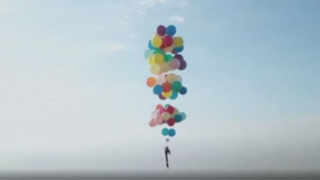 La casa presente nel film UP L'iconica scena del film animato UP