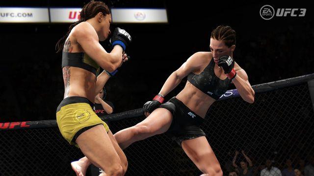 Un altro frame della beta di UFC 3.