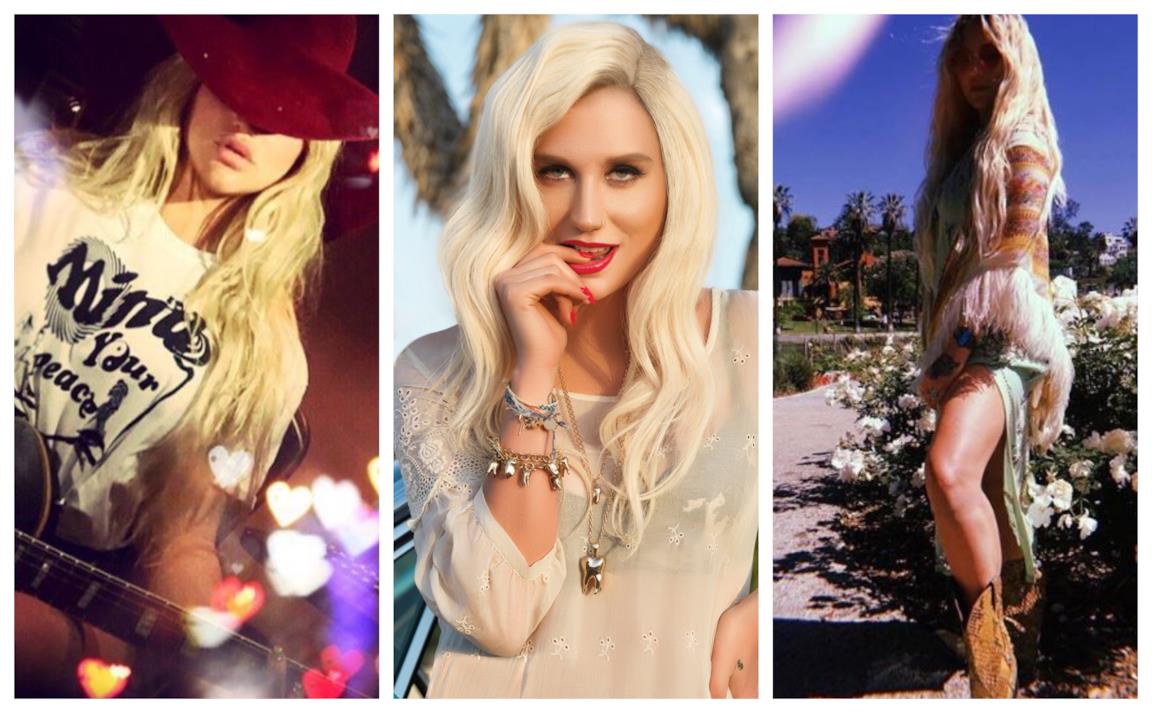 Gli outfit boho-chic di Kesha