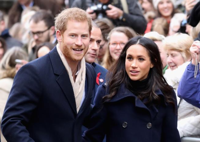 Meghan Markle passerà il Natale con il fidanzato Harry e la Royal Family Il principe Harry e Meghan Markle