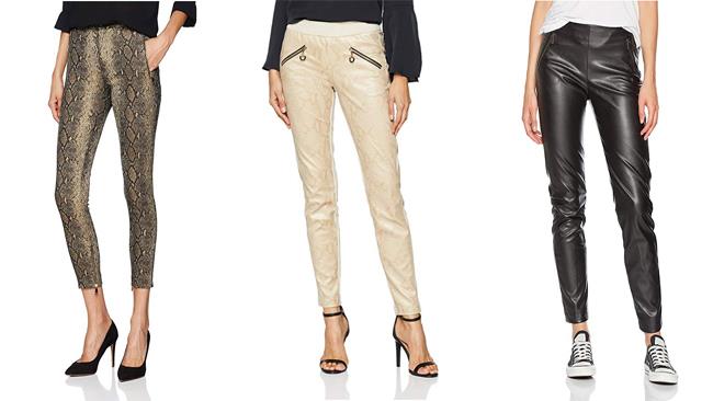 Amazon Moda - Pantaloni di pelle Amazon Moda - Pantaloni di pelle per donne