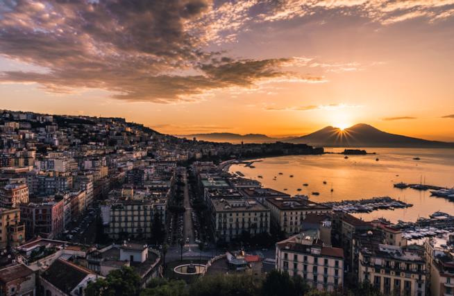Scorcio di Napoli Vista di Napoli