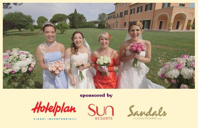 Marina, Sabrina, Ilaria e Lucrezia a Quattro Matrimoni in Italia