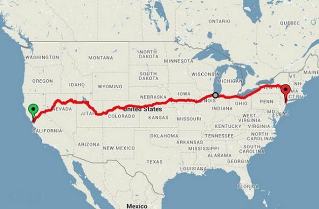 Il California Zephyr di Amtrak è un treno che ogni giorno collega San Francisco a New York C'è un treno che permette di attraversare l'America da San Francisco a Chicago con meno di 200 dolla