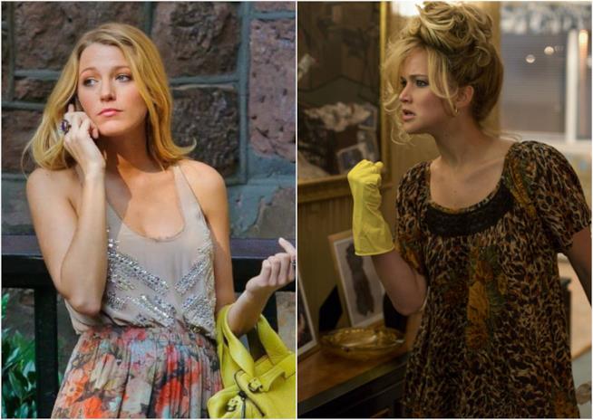 Jennifer Lawrence voleva essere in Gossip Girl al posto di Blake Lively Blake Lively in Gossip Girl e Jennifer Lawrence in American Hustle