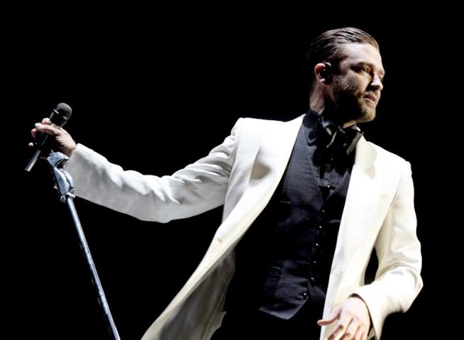 Justin Timberlake al Super Bowl Justin Timberlake durante una performance