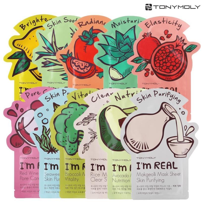 Maschere viso in tessuto Maschere viso in tessuto di Tony Moly