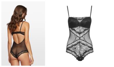 Body con pizzo e tulle Immagination
