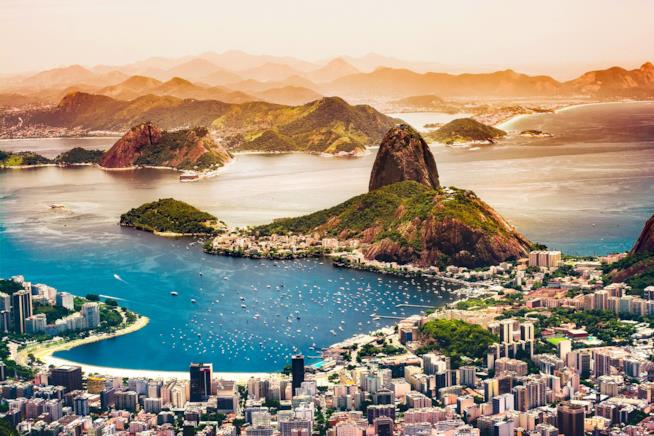Rio de Janeiro vista dall'alto La spettacolare Rio