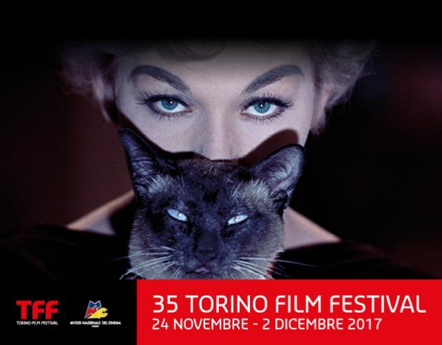 Kim Novak e il suo Cagliostro nel manifesto del 35° Torino Film Festival Manifesto del TFF 35