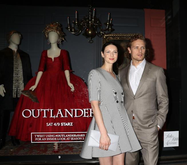 I fan pensavano che Caitriona Balfe e Sam Heughan fossero una coppia anche fuori dal set I protagonisti di Outlander a un evento dedicato alla serie