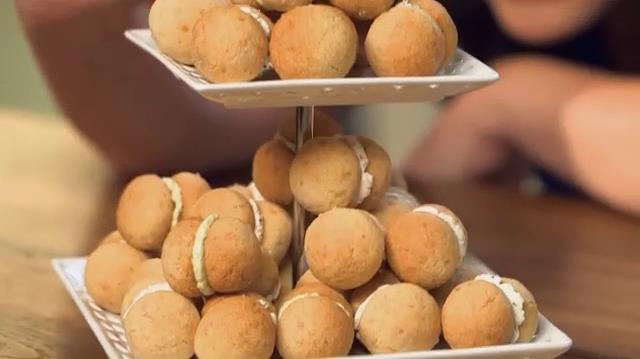 Baci di dama salati con crema al formaggio alla Giallo Zafferano Baci di dama salati