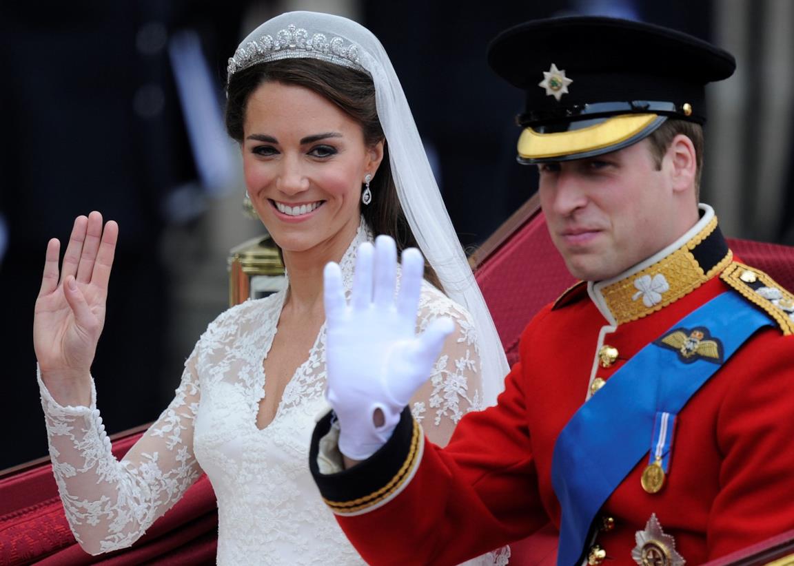 Il vestito da sposa di Kate Middleton