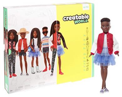 Mattel-GGG55 Creatable World Playset, Multicolore, GGG55