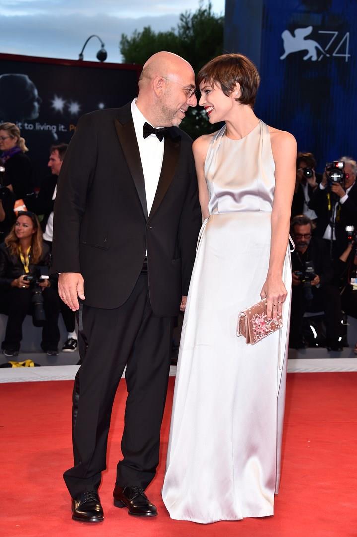 Paolo Virzì e Micaela Ramazzotti Paolo Virzì e Micaela Ramazzotti sul red carpet