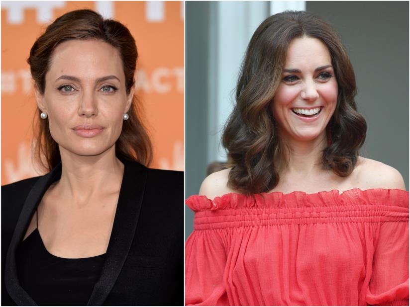 Angelina Jolie e Kate Middleton: l'attrice si sarebbe confidata su Brad Pitt Angelina Jolie e Kate Middleton