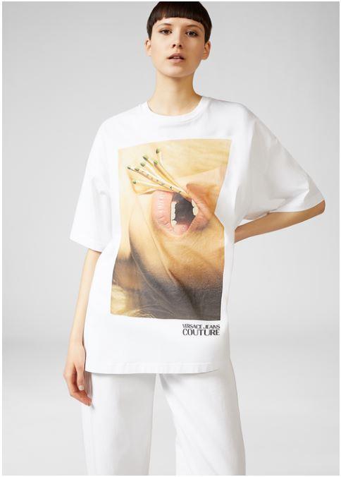 T-shirt oversize Versace Jeans Couture T-shirt oversize Versace Jeans Couture