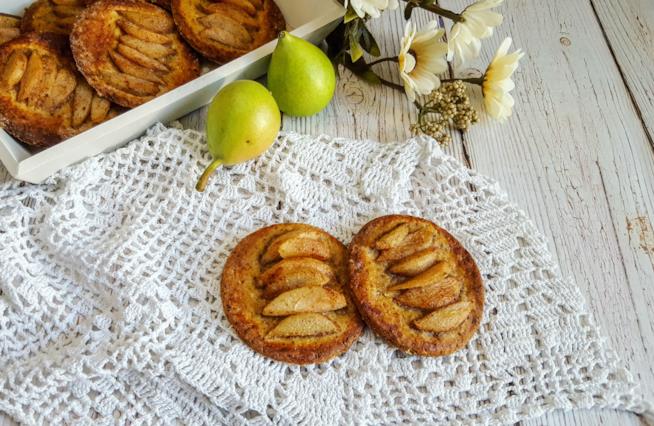 Biscotti d'avena Dolcetti tondi con la frutta