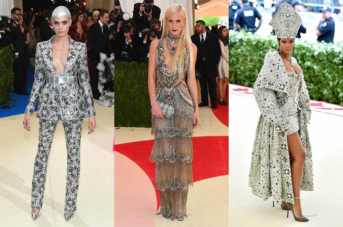 Rihanna, Cara Delevingne e SJP al MET
