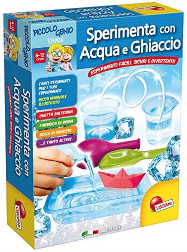 Piccolo Genio Scienza Sperimenta con Acqua e Ghiaccio