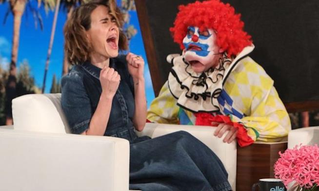 Sarah Paulson parla delle sue paure da Ellen DeGeneres Sarah Paulson spaventata da Ellen DeGeneres