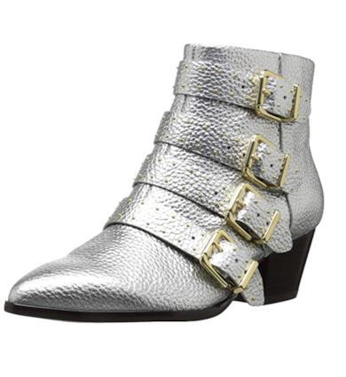 The Fix Women's Hazel 4 Buckle Strap Ankle Boot