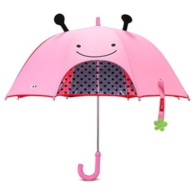 Ombrello da bambina, motivo coccinella