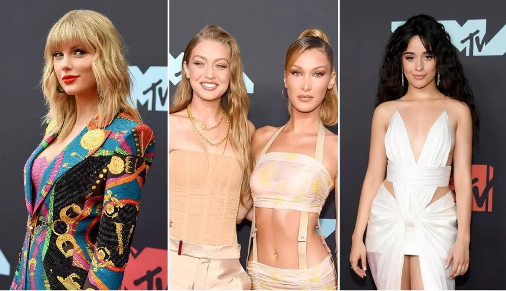 Collage di look ai VMA 2019