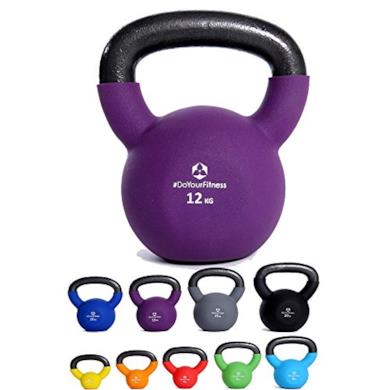 Kettlebell con rivestimenti diversi per classi di peso