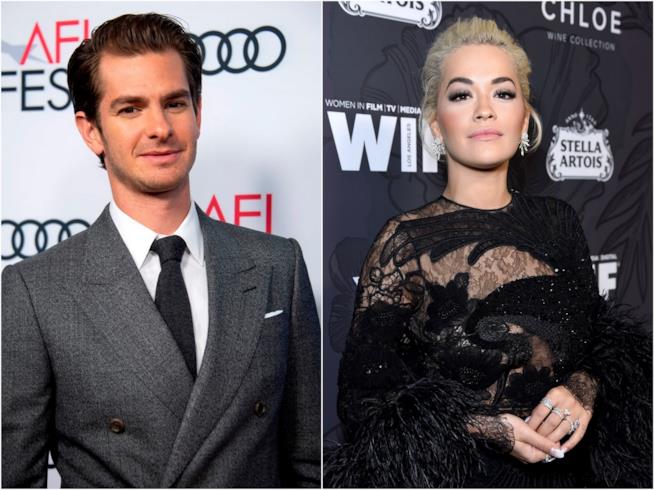 Andrew Garfield e Rita Ora non stanno più insieme Andrew Garfield e Rita Ora