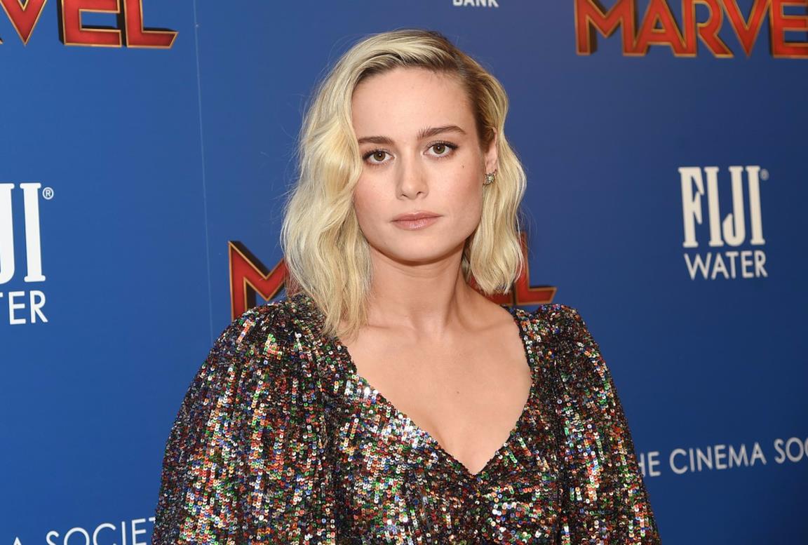 Brie Larson alla prima di Captain Marvel