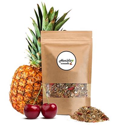 HERBFIT - Tisana Drenante Al Dolce Gusto Ananas & Ciliegia