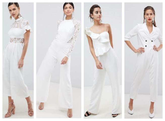 Le tute jumpsuit lunghe da cerimonia per l'estate 2018 Tute lunghe da matrimonio di tendenza per la P/E 2018