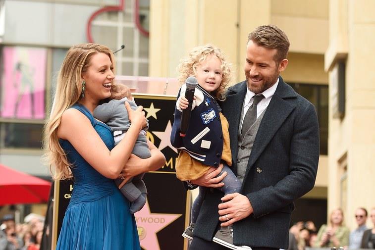 Blake Lively, Ryan Reynolds e le loro figlie La famiglia Reynolds al completo