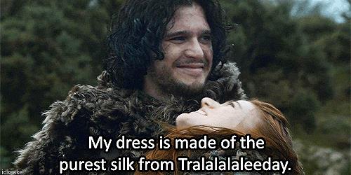 Ygritte Ygritte prende in giro Jon