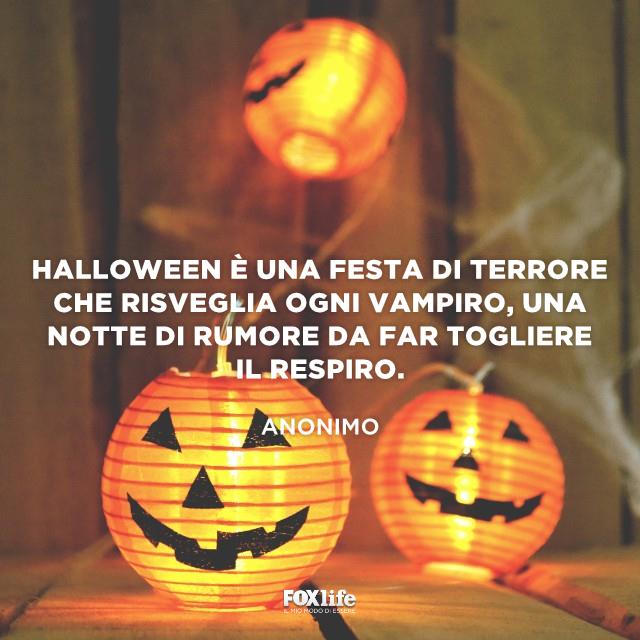 Frase in rima Halloween Lampade di carta a forma di zucca
