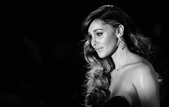 Belén Rodriguez nuda per un servizio fotografico Belén Rodriguez in primo piano