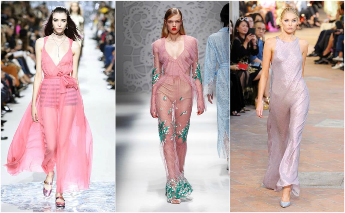 I vestiti in Millennial Pink di haute couture per l'estate 2018