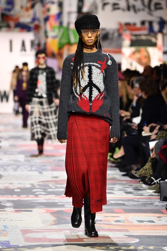 Maglione pace Maglione pace nelle sfilate Dior
