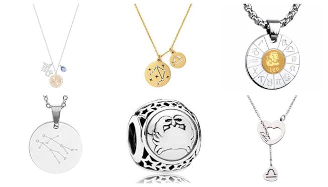 Le collane con i segni zodiacali di moda per l'estate 2018 Con i segni zodiacali, le collane di tendenza P/E 2018