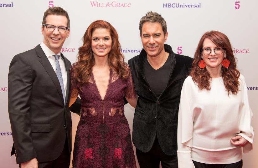 Will & Grace, Eric McCormack smentisce la presunta lite tra Debra Messing e Megan Mullally Il cast di Will & Grace