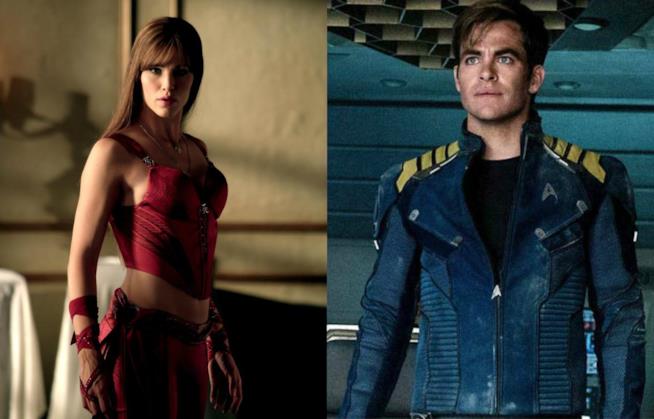 Jennifer Garner e Chris Pine potrebbero essere una coppia Jennifer Garner in Elektra e Chris Pine in Star Trek