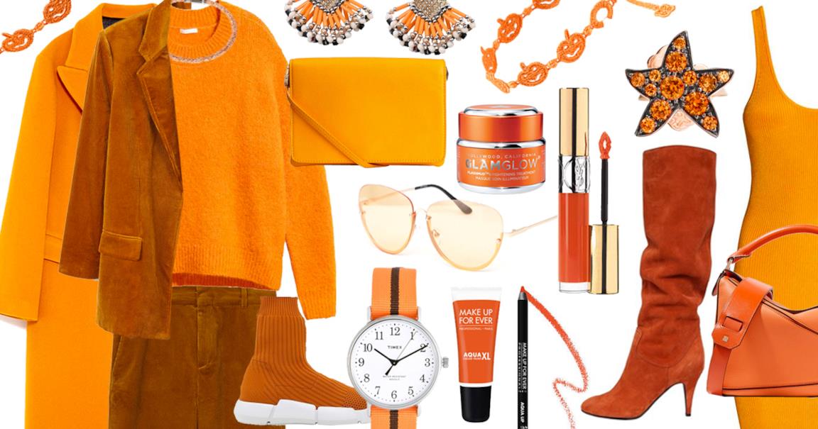 Come vestirsi ad Halloween in total orange
