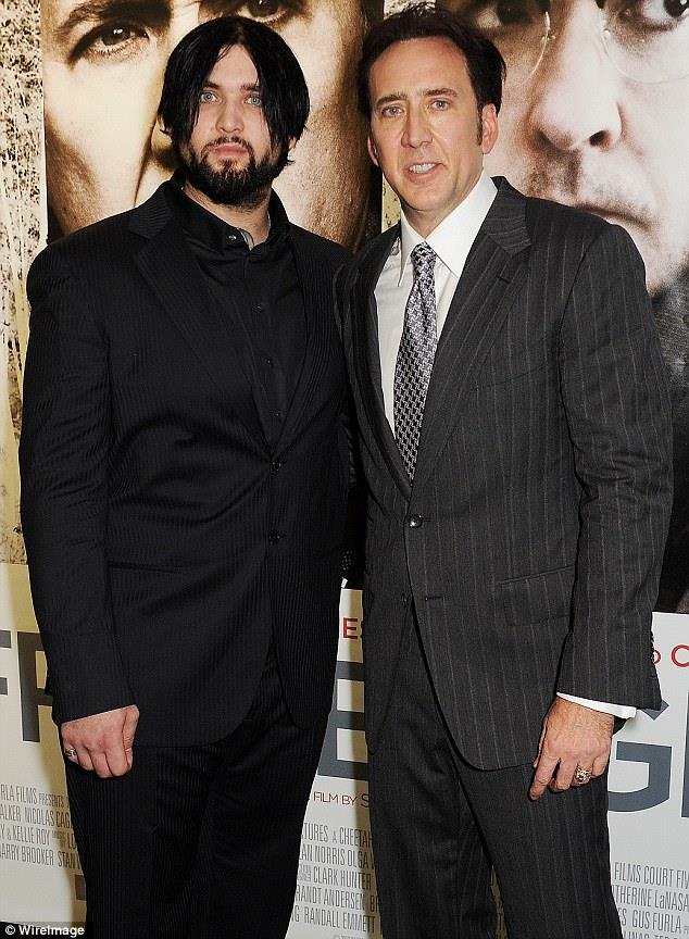 Nicolas Cage e Weston Cage Nicolas Cage e Weston Cage